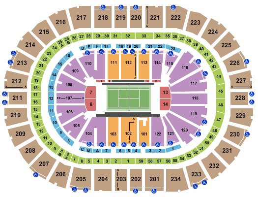 Ncaa Seating Chart